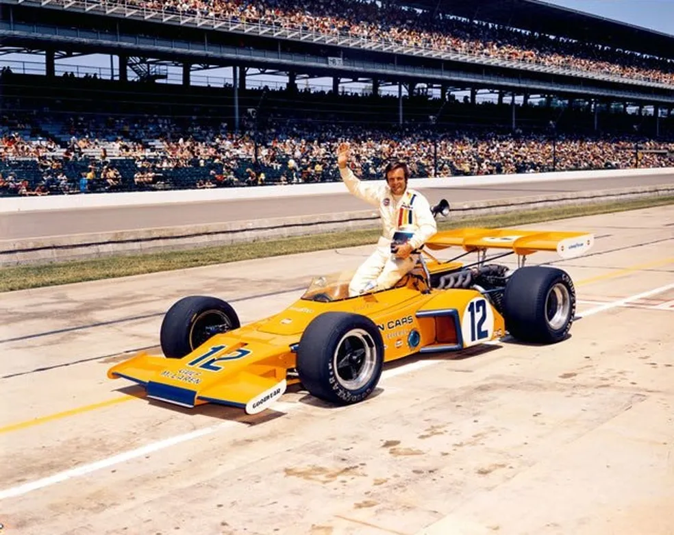 Peter Revson competiu nas 500 Milhas de Indianápolis de 1972 — Foto: Divulgação