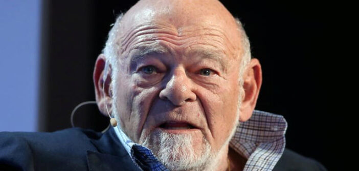 Bilionário investidor do setor imobiliário Sam Zell. (Crédito da fotografia: Cortesia © Thomson Reuters/ DIREITOS RESERVADOS)