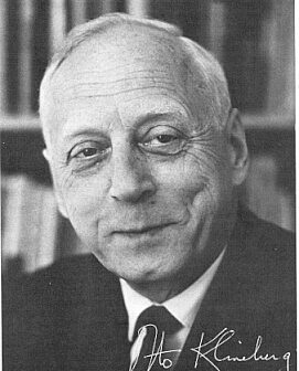 Otto Klineberg, foi um renomado psicólogo social que ajudou a vencer o processo de dessegregação em 1954. (Crédito da fotografia: Eastern Psychological Association/ DIREITOS RESERVADOS)