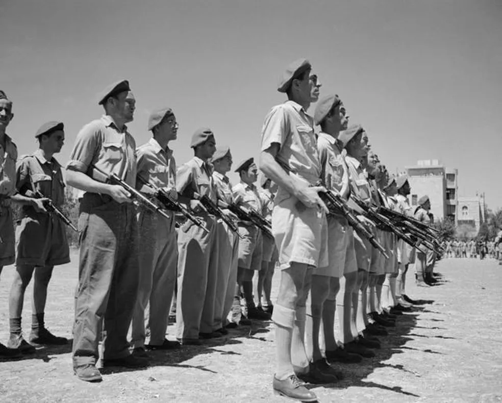 A Irgun foi absorvida pelas as Forças de Defesa de Israel — Foto: Getty Images