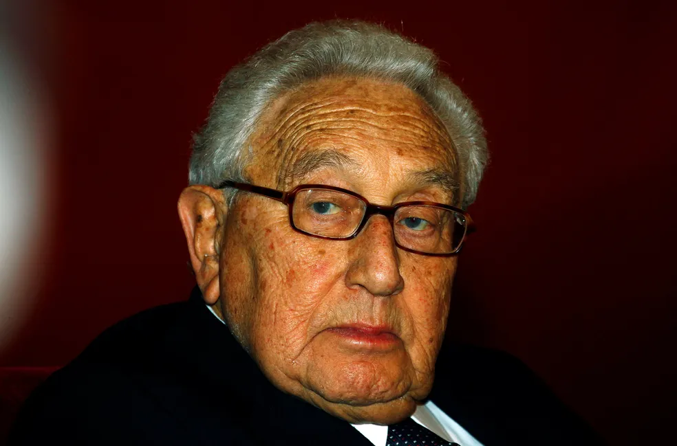 Henry Kissinger em foto feita em janeiro de 2012, na China — Foto: REUTERS/David Gray