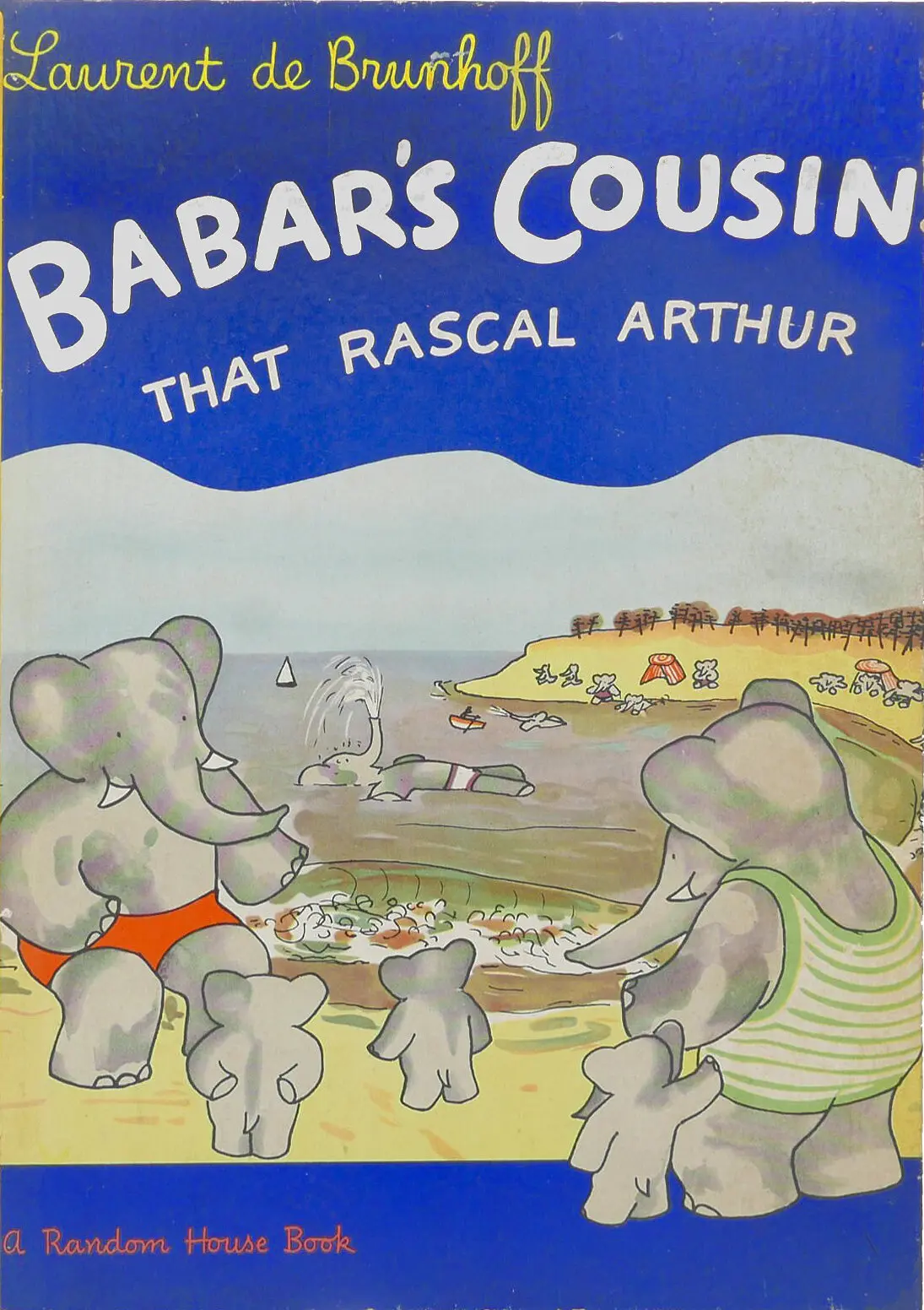 O primeiro esforço do Sr. de Brunhoff em um livro de Babar após a morte de seu pai foi publicado em 1946.Crédito...Casa aleatória