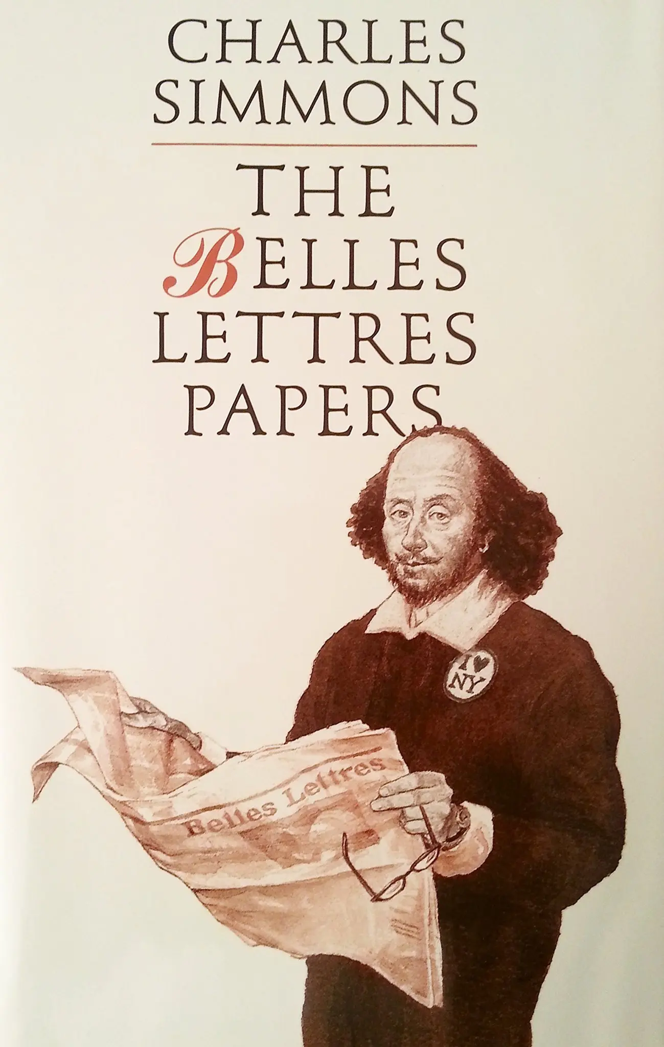 “The Belle Lettres Papers”, uma sátira sobre resenhas de livros, foi publicada em 1987. Crédito...Imprensa Alison