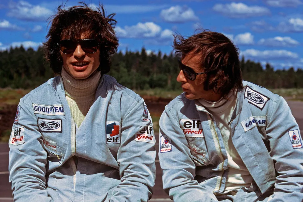 François Cevert estava sendo preparado para substituir Jackie Stewart como número 1 da Tyrrell — Foto: Divulgação