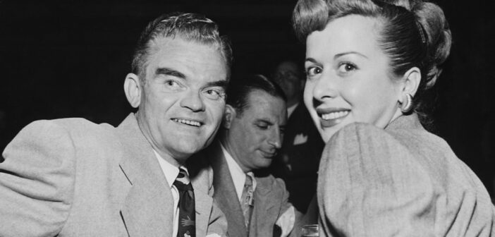 Helen Grayco e o marido Spike Jones no badalado Ciro's de Hollywood em 1948 Everett