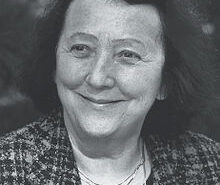 Aleksandra Kornhauser Frazer, autora, ex-ministra da ciência na Eslovênia, ganhadora de muitos prêmios internacionais. (Crédito da fotografia: Cortesia © Copyright All Rights Reserved/ Academia Europaea - The Academy of Europe)