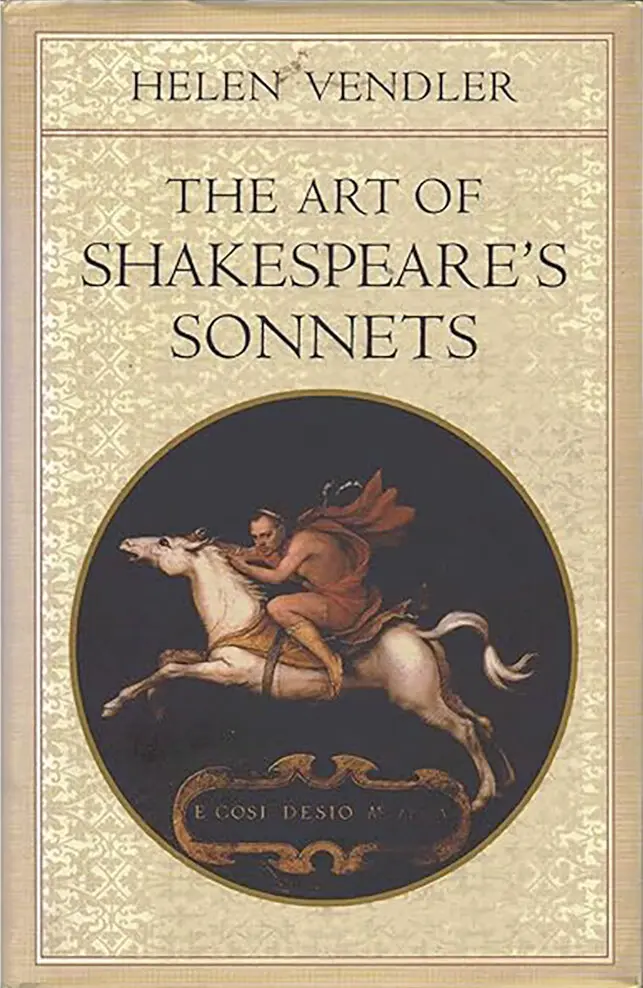 “A Arte dos Sonetos de Shakespeare” foi descrito como “o estudo mais intrincadamente inquisitivo e engenhosamente respondente desses poemas até agora”. Crédito...‎Imprensa Belknap