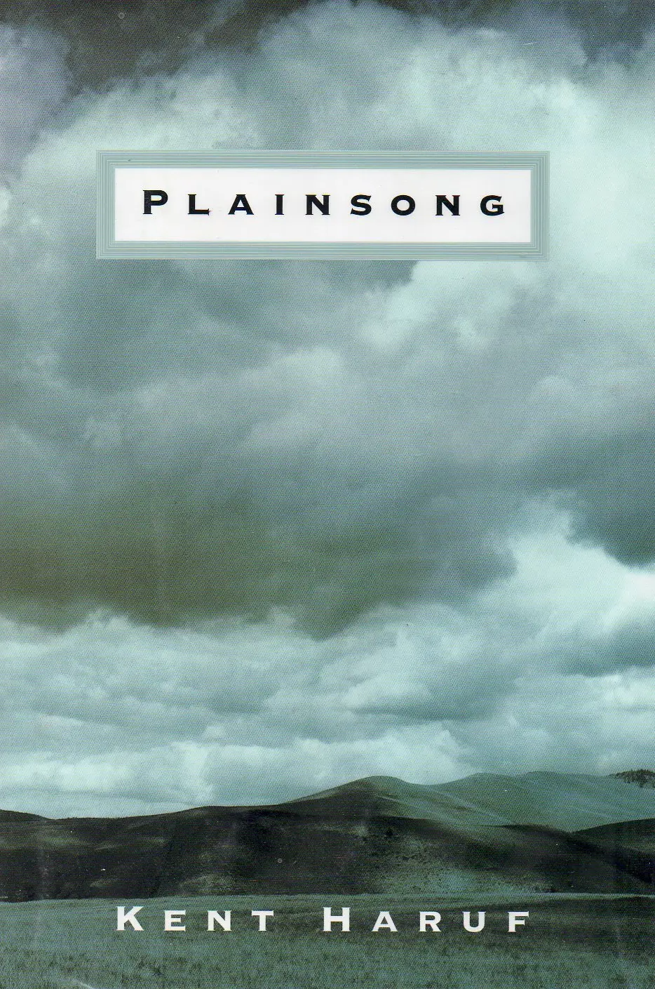 “Plainsong”, finalista do National Book Award. Crédito...Knopf