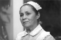 Ilva NIño como Mina, de Roque Santeiro, de 1985 — Foto: Geraldo Modesto/Globo